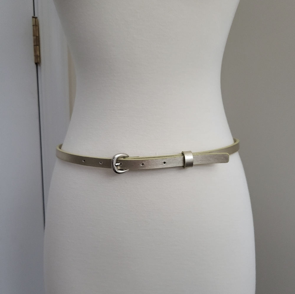 Champagne Gold Adjustable Belt by New York & Co